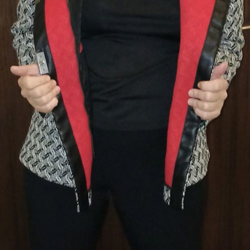 Pennyblack women's jacket like new, size M, black and white