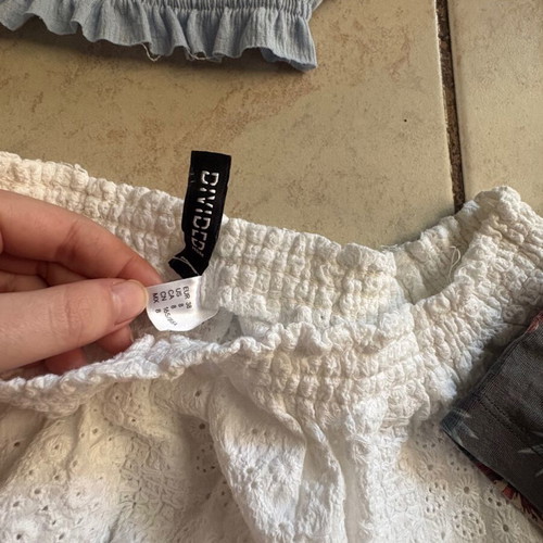 Summer tops pack of 10, Bershka, H&M, Primark, S-M