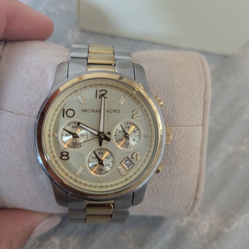 Michael Kors watch with two-tone bracelet new