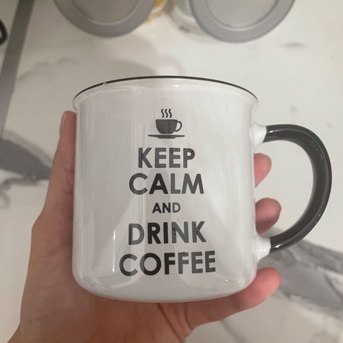 Mug used with a small chip
