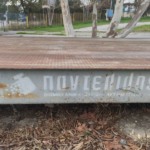 Pantelidis Bridge Scale 10m 80tn like new, digital heavy-duty