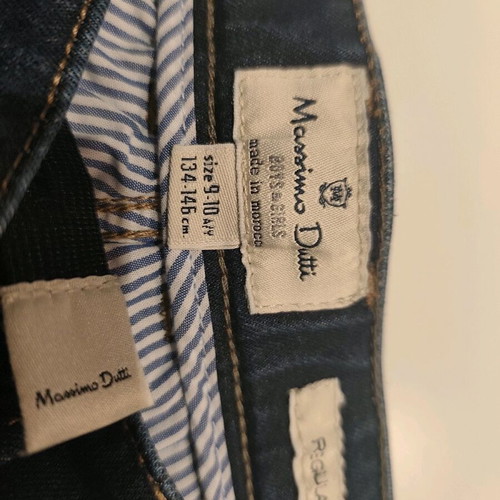 Massimo Dutti jeans for 9-10 years like new, blue