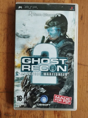 PSP Ghost Recon Advanced Warfighter 2 μεταχειρισμένο, πλήρες