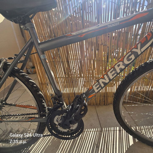 Energy Thunder 26" 2025 Mountain Bike used with 6 speeds gray
