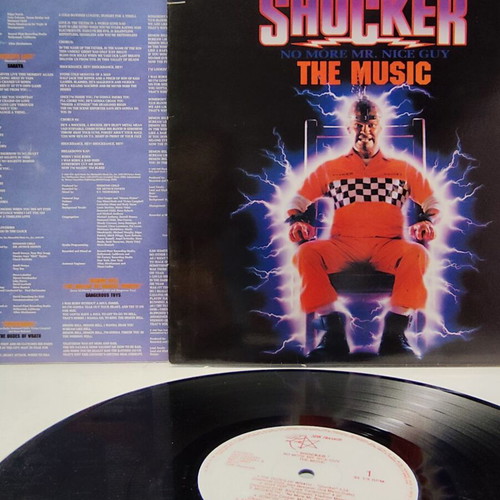 Wes Craven's Shocker Original Soundtrack Vinyl LP like new