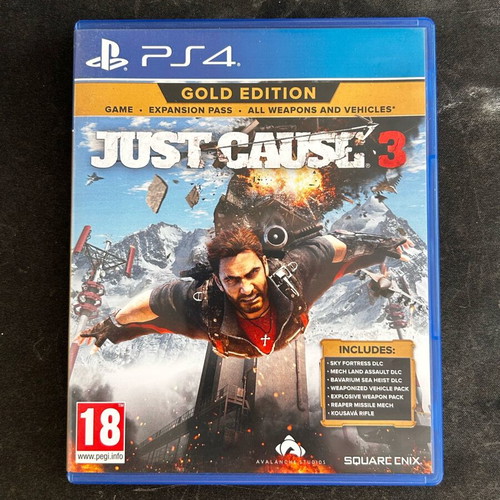 Just Cause 3 PS4 Game Gold Edition like new