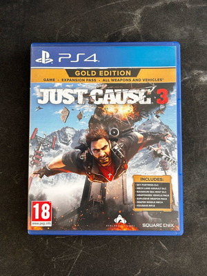 Just Cause 3 PS4 Game Gold Edition like new