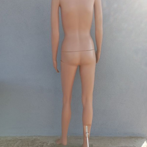 Display mannequin new, plastic, height 1.79m with stand