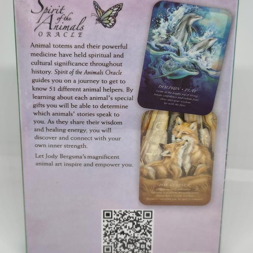 Spirit of the Animals Oracle Card Deck like new by Jody Bergsma