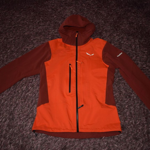 Salewa Committed Durastretch men's jacket size S like new, red
