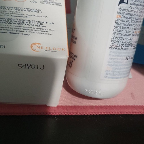 Set skincare with pimple patches and sunscreen, like new
