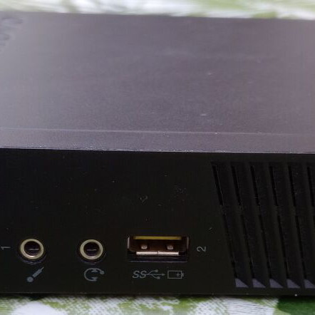 Lenovo ThinkCentre M73 i3-4150T desktop PC like new, 4GB RAM, 120GB SSD, Windows 11 Greek