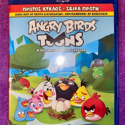 Angry Birds Toons First Season Blu-Ray Disc like new, dubbed