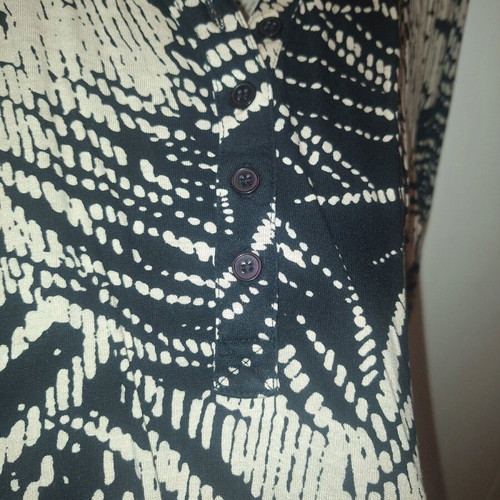 Viscose shirt like new, black and beige, size XXL
