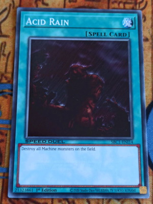 Acid Rain Normal Spell κάρτα σαν καινούργιο