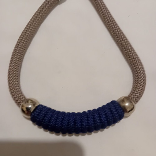Necklaces pack of two with metal elements like new
