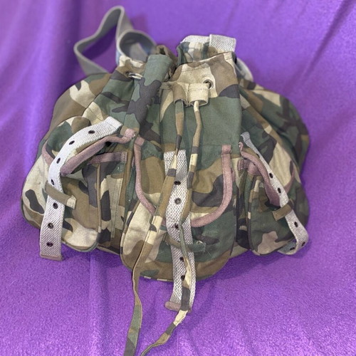 Military backpack large with many pockets like new