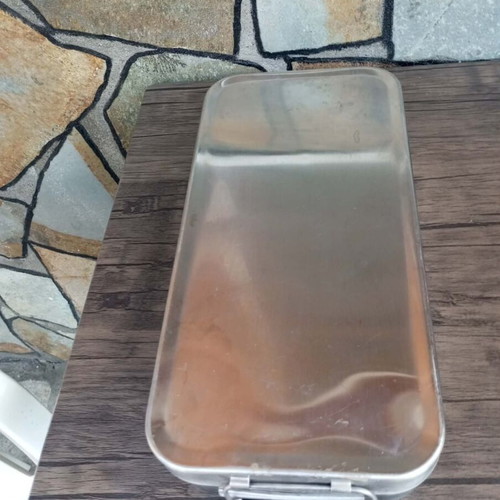 Stainless Steel Sterilization Box with Handles used