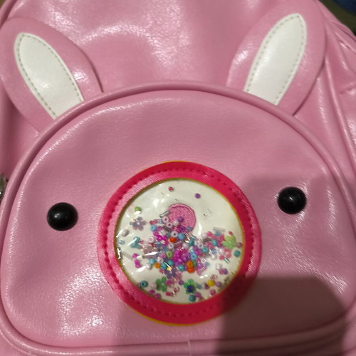 Children's bag used, pink