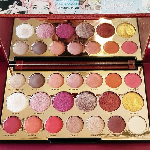 Revolution Precious Stone Ruby eyeshadow palette like new with 20 shades