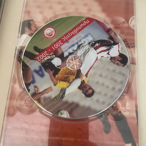 Olympiakos 7 DVD genuine collectibles like new