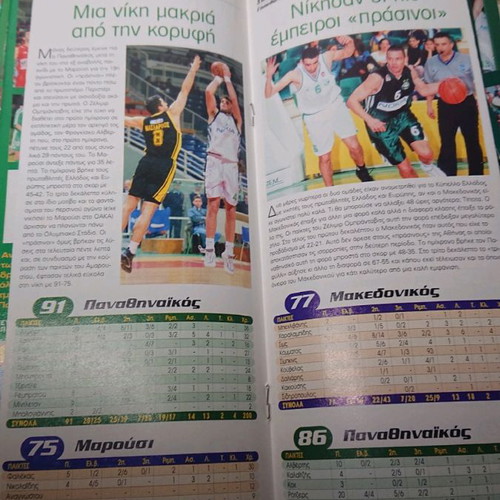 Panathinaikos Activity Calendar like new, pack of 31 issues