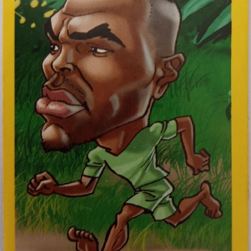 Emmanuel Emenike Nigeria National Team 2014 World Cup collectible sticker