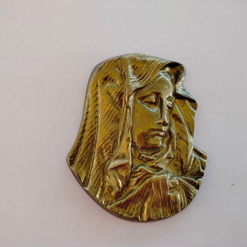 Bronze sculpture used with minor dents