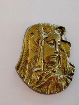 Bronze sculpture used with minor dents