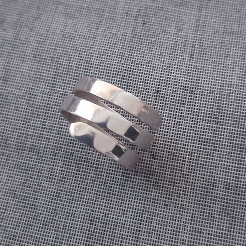 Iceberg silver 925 ring handmade new in gift pouch