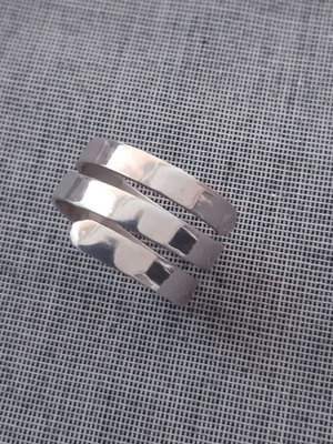 Iceberg silver 925 ring handmade new in gift pouch