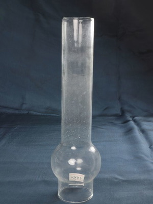 Replacement glass for lamp 5Φ new, height 26 cm