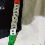 Women's cotton shorts with sequins like new, black