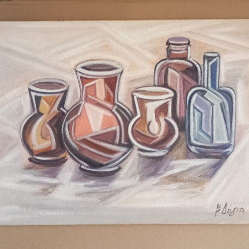 Painting by V. Dogia oil on canvas used, 40x30 cm