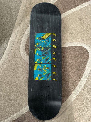Ministry of Concrete skateboard deck 8.375" x 32.129" medium concave like new