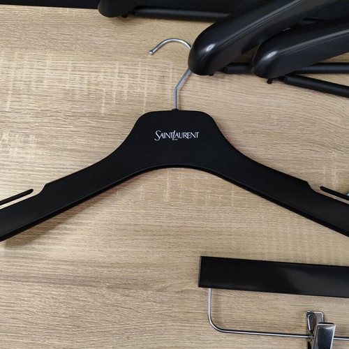 Saint Laurent Plastic Clothes Hangers set of 5 used