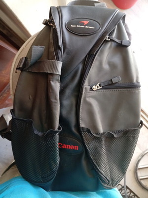 Vintage McLaren Mercedes Backpack new, Canon collaboration