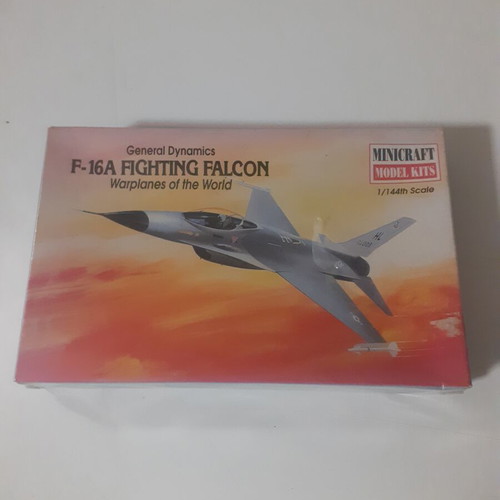 F-16 Fighting Falcon Minicraft Model Kit 1/144 New