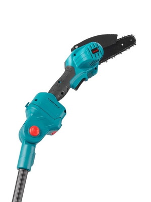 Rechargeable 4-in-1 Pruning Set 21V with 6" Chainsaw and Telescopic Pole