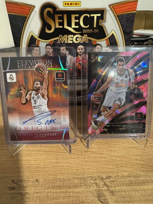 Panini Select Euroleague 2025-26 Rudy Fernandez card collection like new