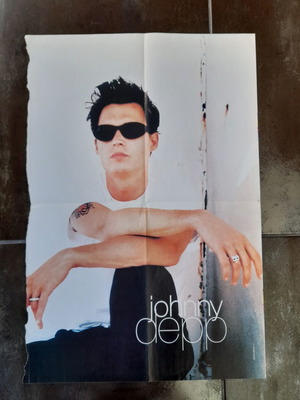 Johnny Depp giant poster large size 38x57cm