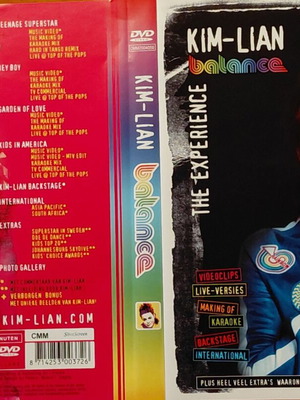 Kim-Lian Balance The Experience DVD with videoclips and extras