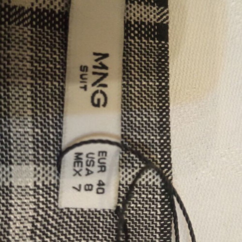 Mango women's skirt new, black and white, size S