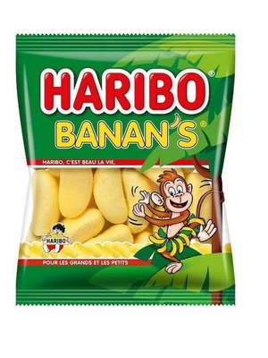 Haribo Bananas 100gr candy new
