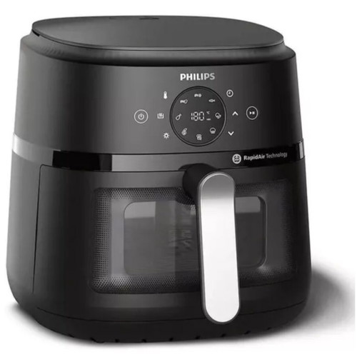 Philips Air Fryer 6.2L 2000 Series, black, new