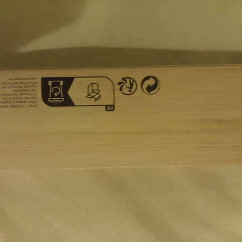 Pen and mechanical pencil set new, beige wood in box