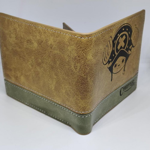 One Piece Tony Tony Chopper Wallet like new, camel color