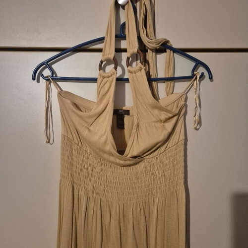 Long dress like new, beige, size M