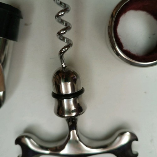 Corkscrew with accessories new, set