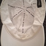 Bebe hat one size white like new